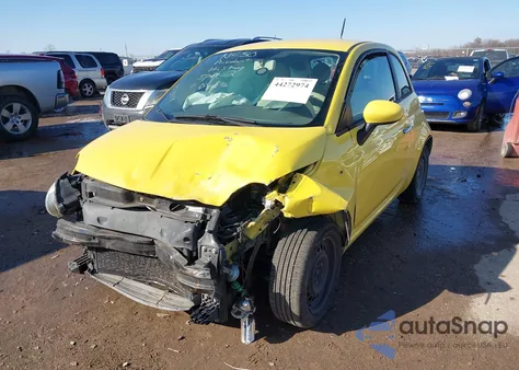 2012 Fiat 500 Pop from USA, damaged, VIN 3C3CFFAR5CT355172